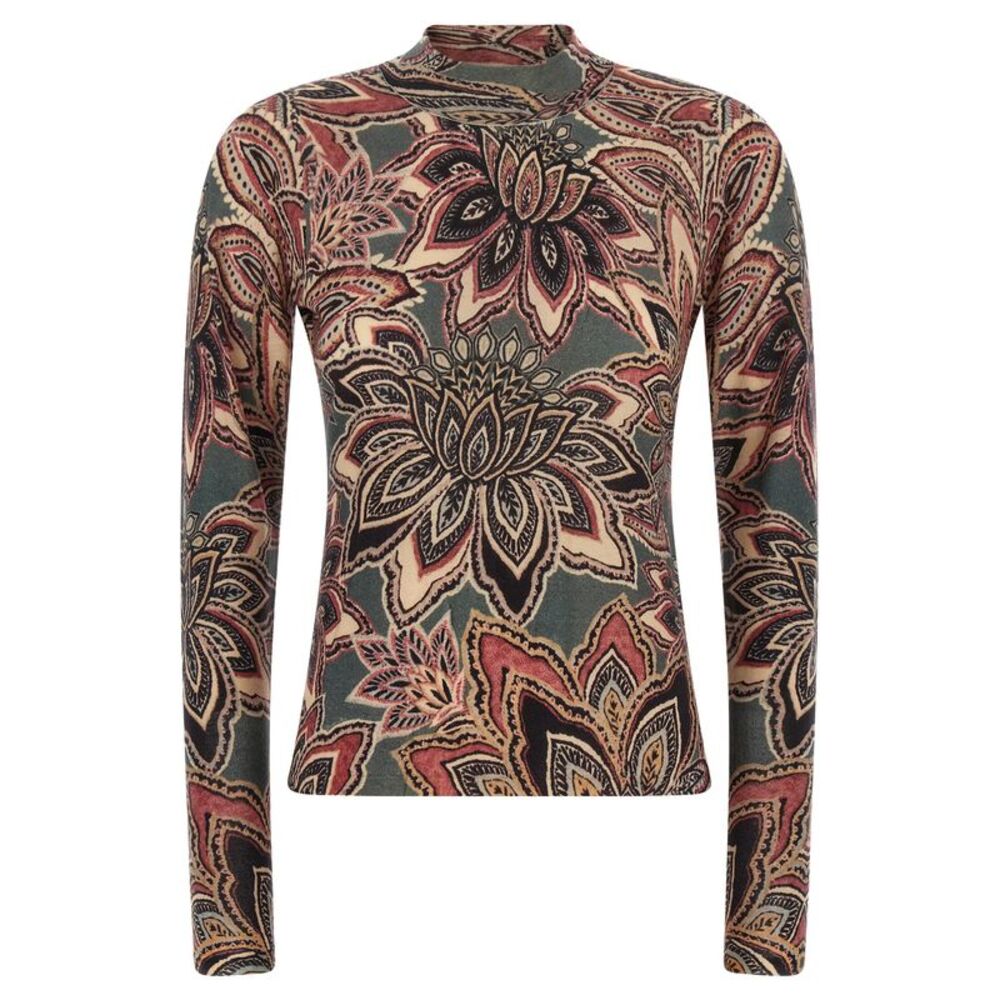 FARM RIO Multicolor Wool Pattern Women's Shirt